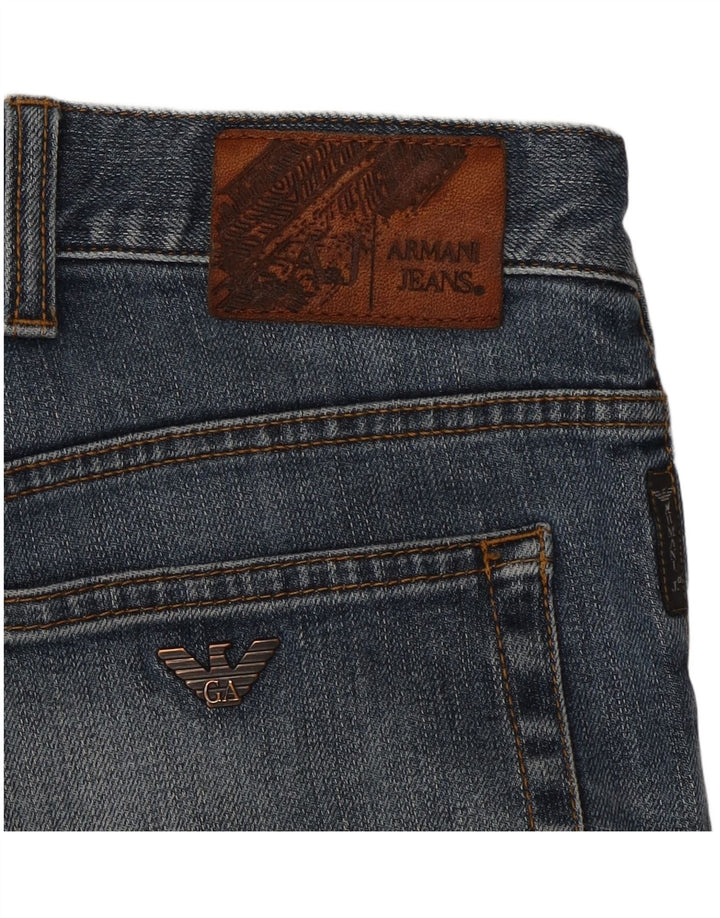 Женские узкие джинсы Armani W32 L29 синие