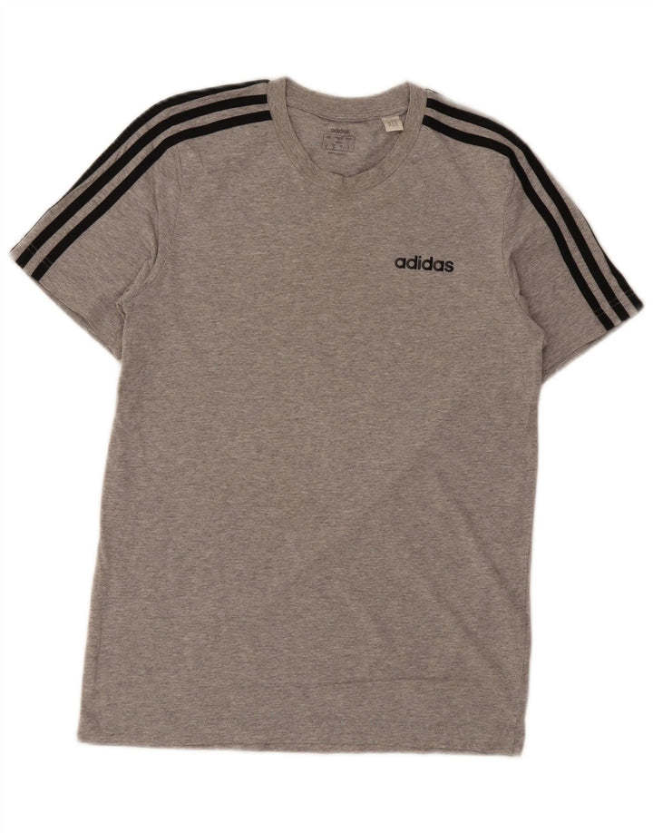 Мужская футболка Adidas Top Small Grey Cotton