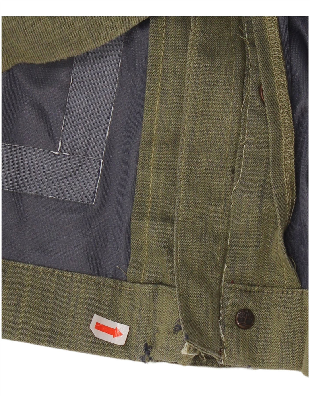 Мужская водонепроницаемая куртка Timberland с капюшоном UK 46 3XL, хаки