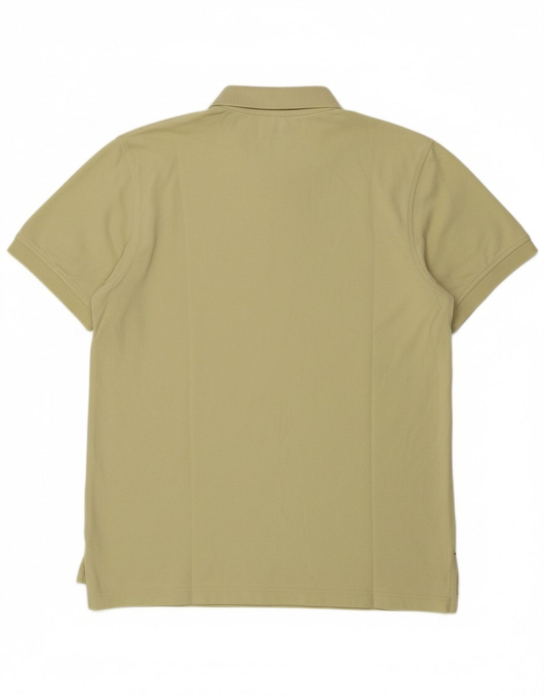 TOMMY HILFIGER Mens Polo Shirt Medium Yellow