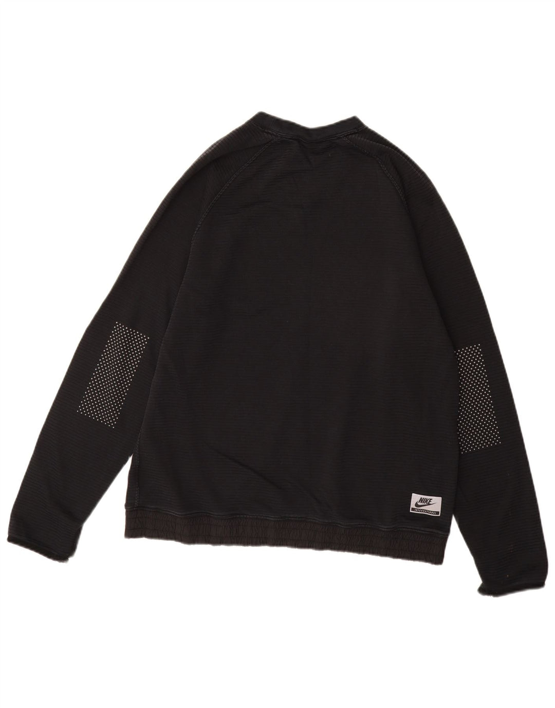 Мужской свитер NIKE, большой хлопковый джемпер в черную полоску