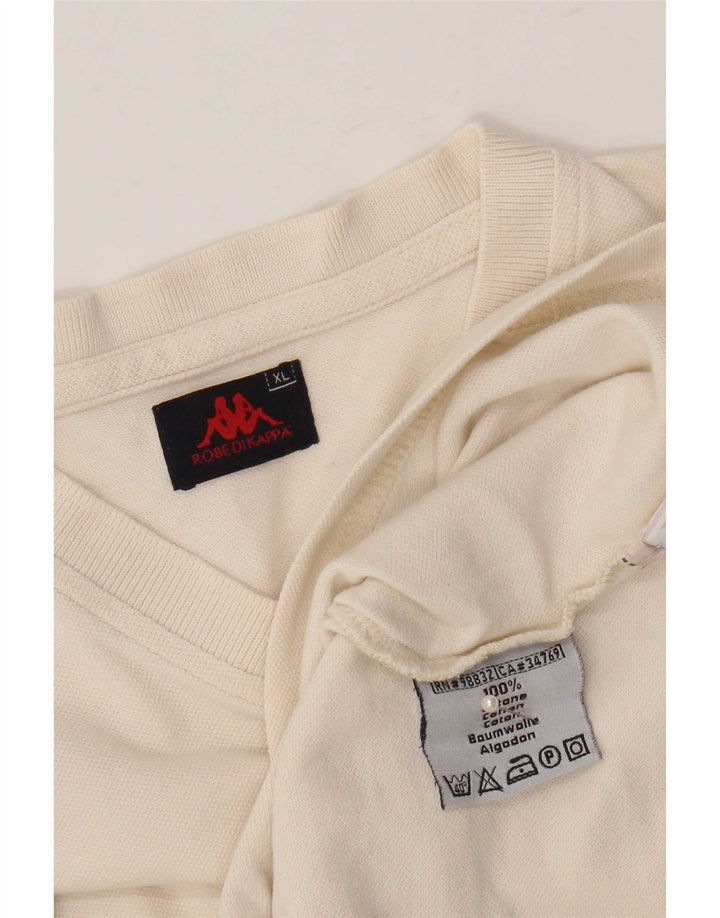 Мужская футболка Kappa Top XL, бежевый хлопок