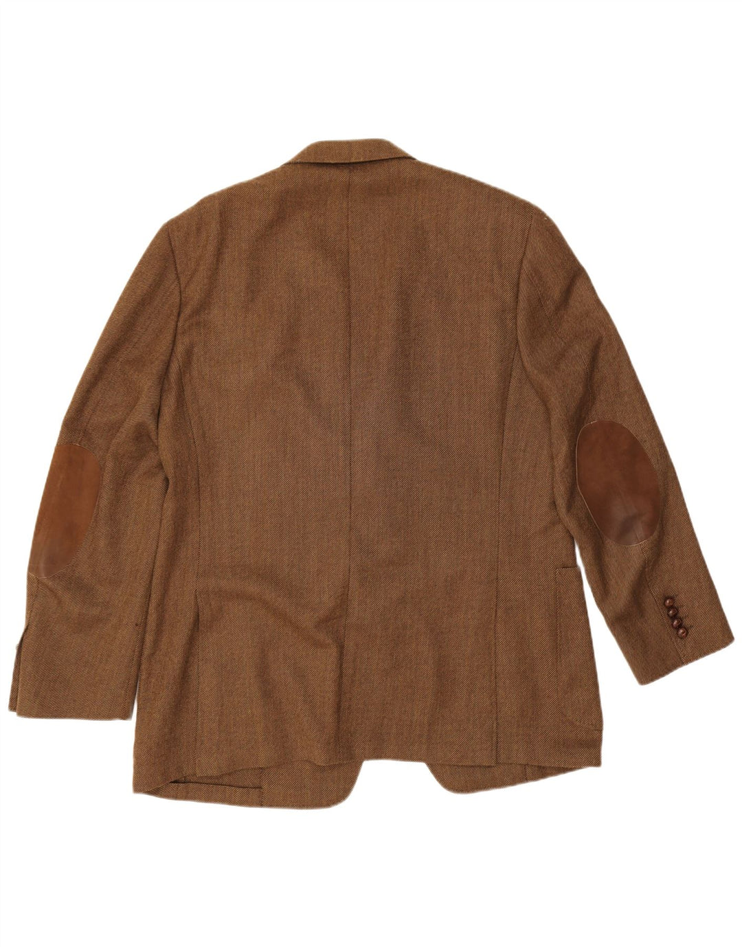 Мужской пиджак Canali на 3 пуговицах IT 54 2XL Коричневый из натуральной шерсти