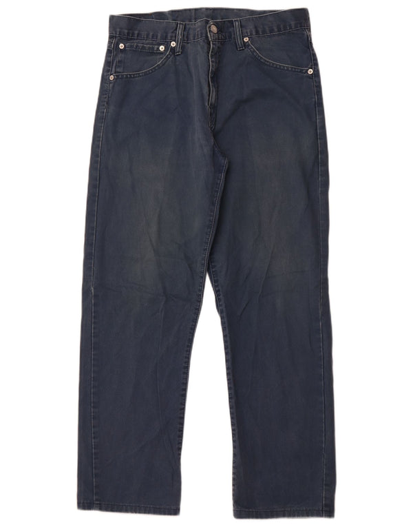 Мужские зауженные джинсы Levi's 521 W33 L29 Темно-синие, хлопок