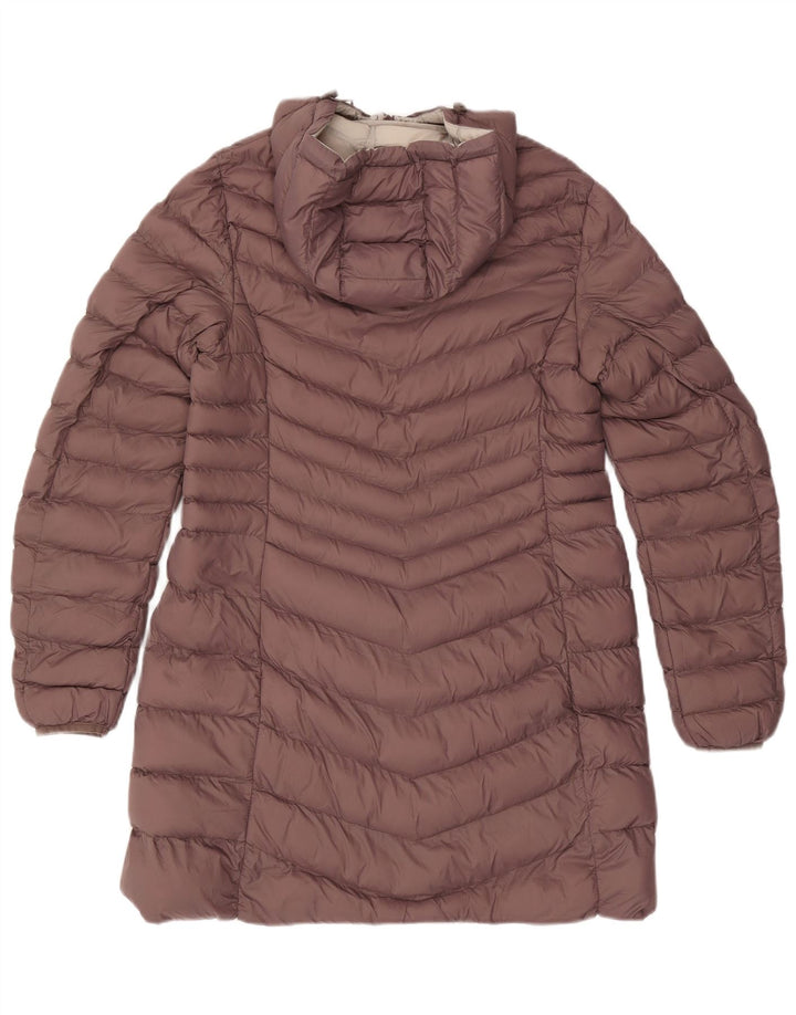 Женское пуховое пальто с капюшоном Mountain Warehouse UK 14, средний коричневый полиамид