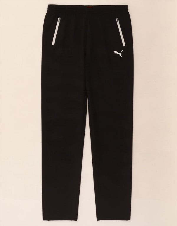 Женские спортивные брюки Puma UK 14, большие черные полиэстер