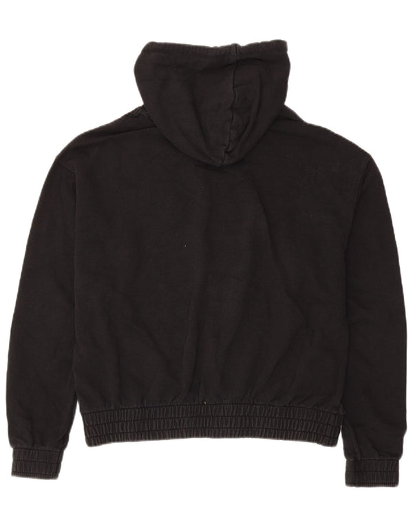 Женский джемпер с капюшоном PUMA Oversized UK 14, средний черный, хлопок