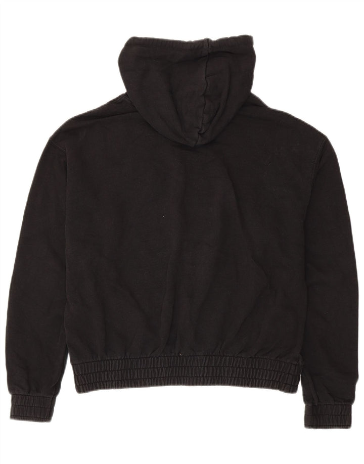 Женский джемпер с капюшоном PUMA Oversized UK 14, средний черный, хлопок