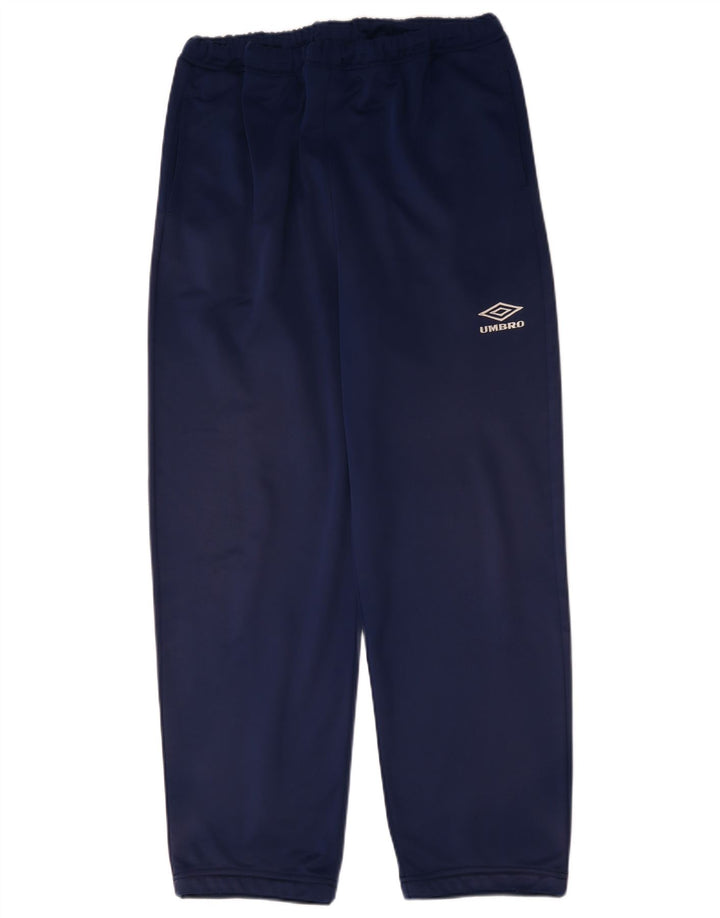 Мужские спортивные брюки Umbro XL темно-синие из полиэстера