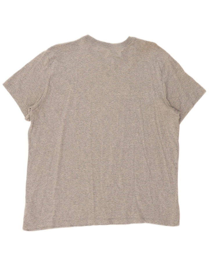 Мужская футболка Nike Top XL, серый хлопок с крапинками