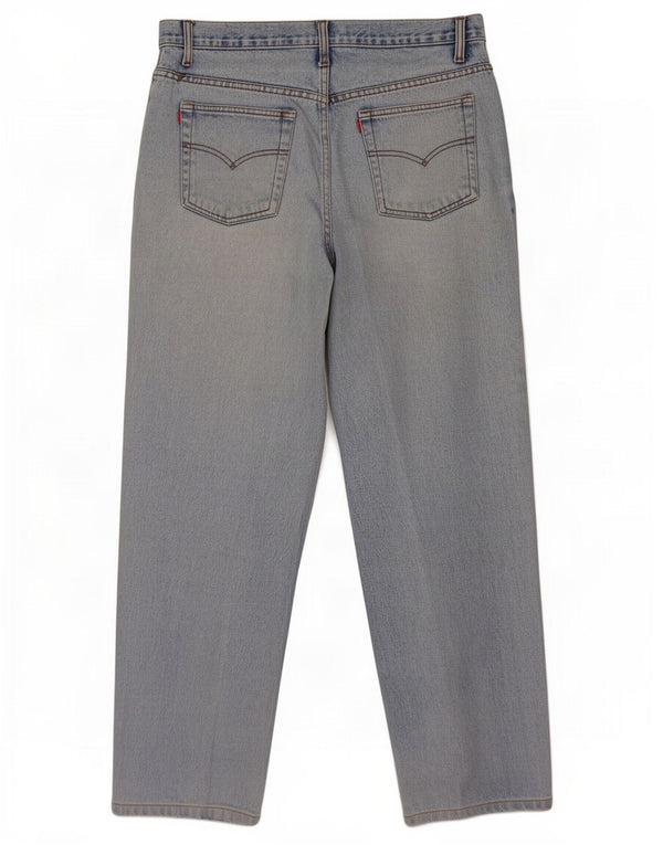Мужские зауженные джинсы Levi's W34 L28 синие, хлопок