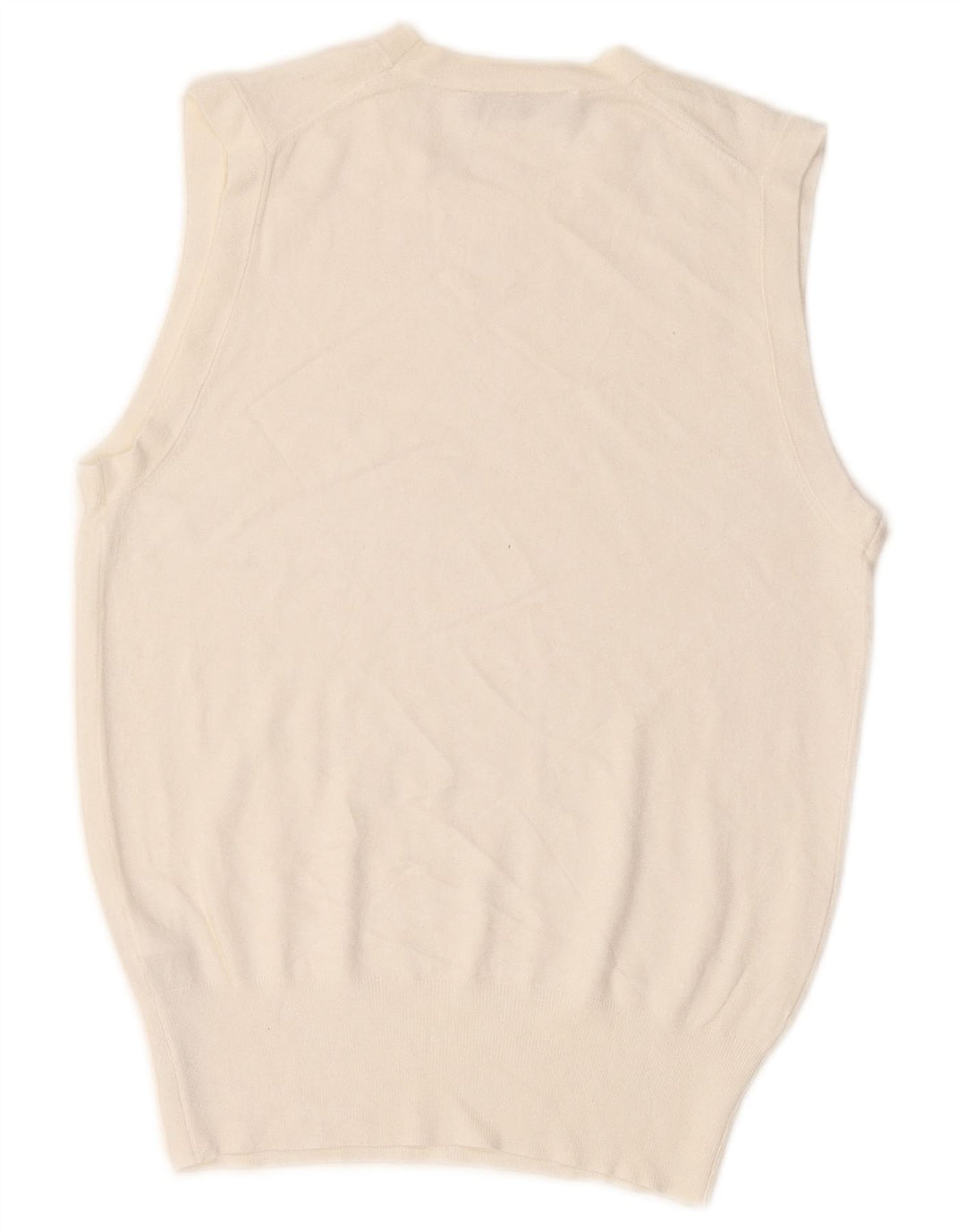 Женская майка Zara Vest UK 12, средний цвет из белой вискозы