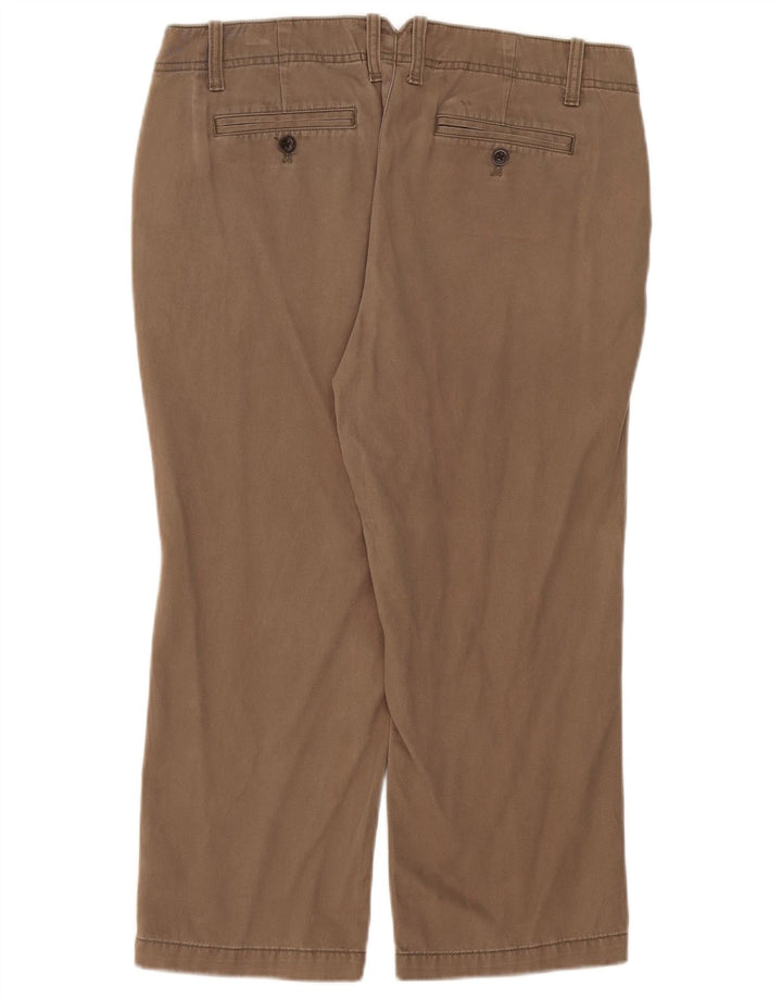 Женские капри Eddie Bauer США 8, средние W34 L23, бежевые, хлопок