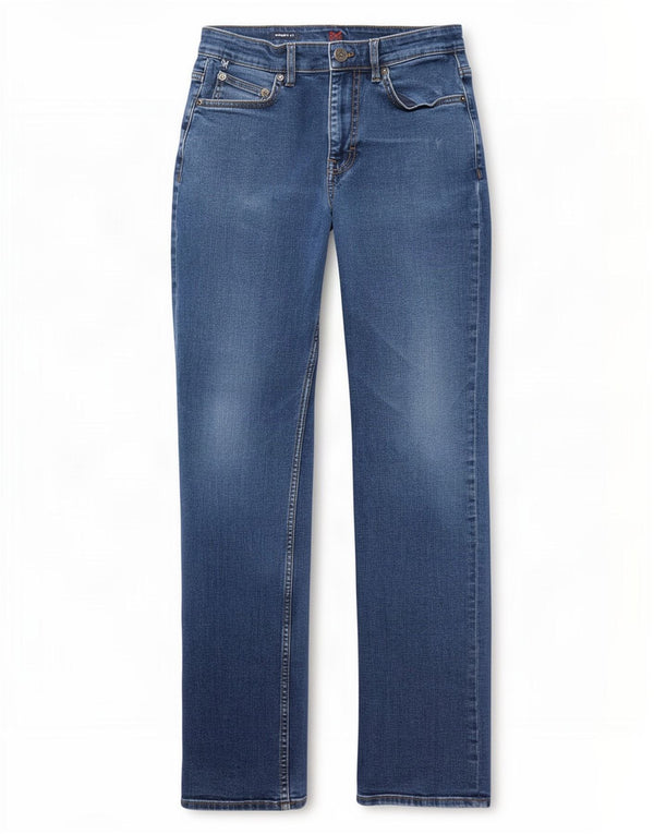 Женские прямые джинсы Crew Clothing W32 L30 синие