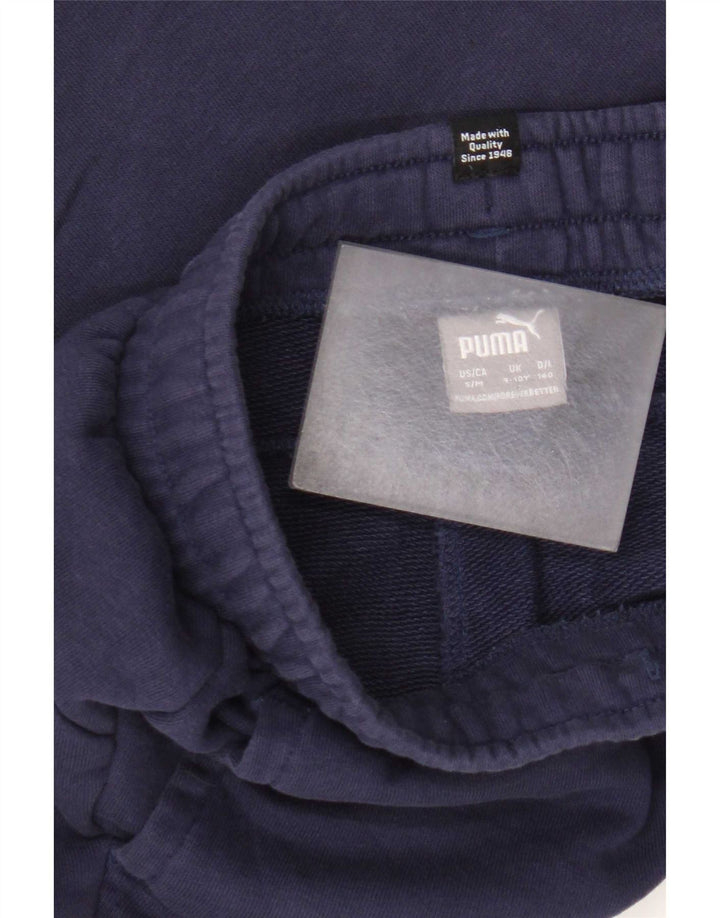 Спортивные шорты Puma для мальчиков 9-10 лет, темно-синие