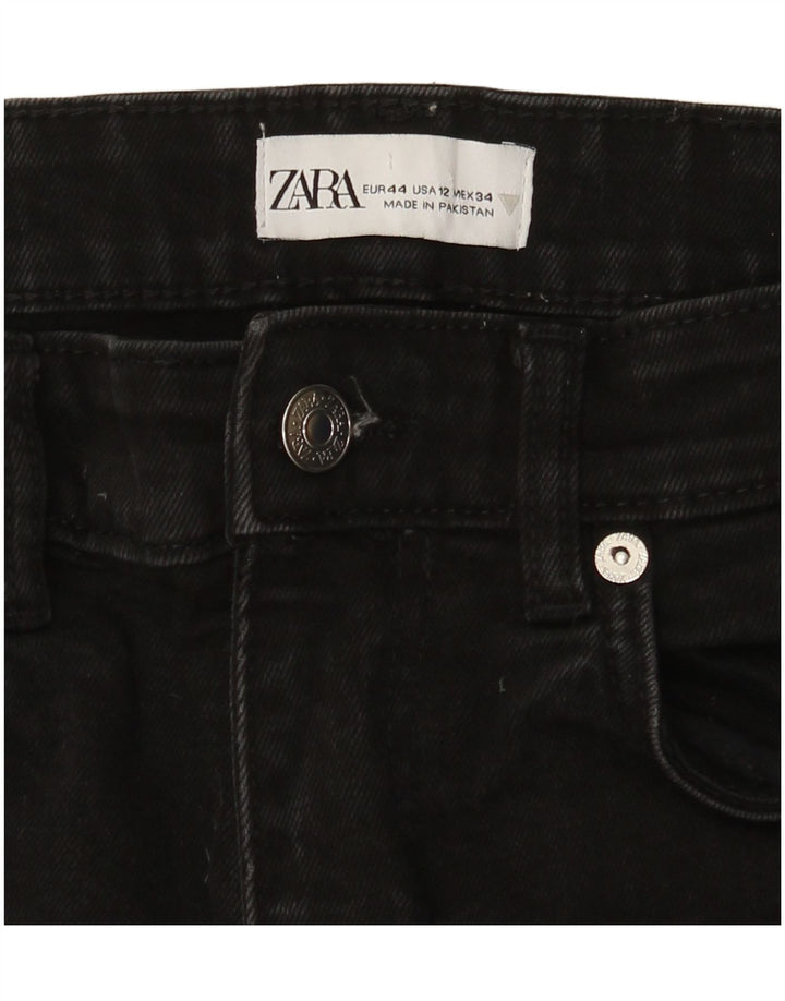 Женские джинсы Bootcut Zara EU 44 XL W34 L25 черные