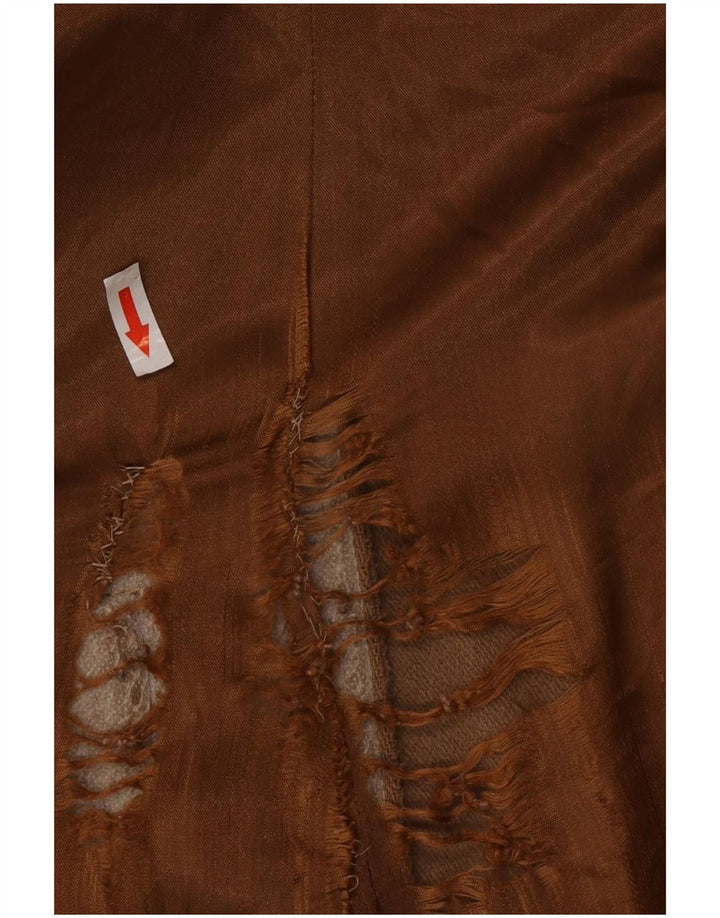 Женский дафлкот с капюшоном Benetton UK 10, маленький бежевый