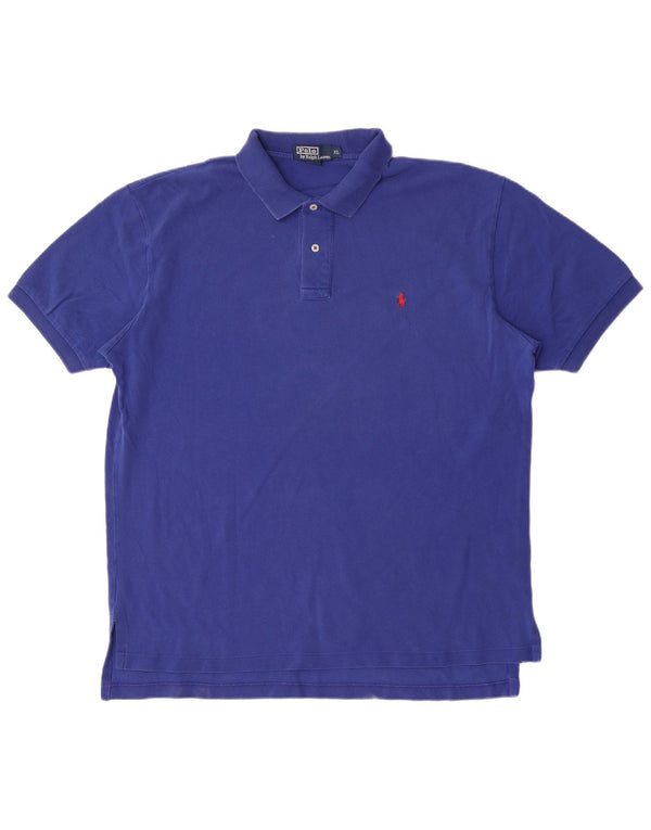 Мужская рубашка Polo Ralph Lauren XL, синяя, хлопок