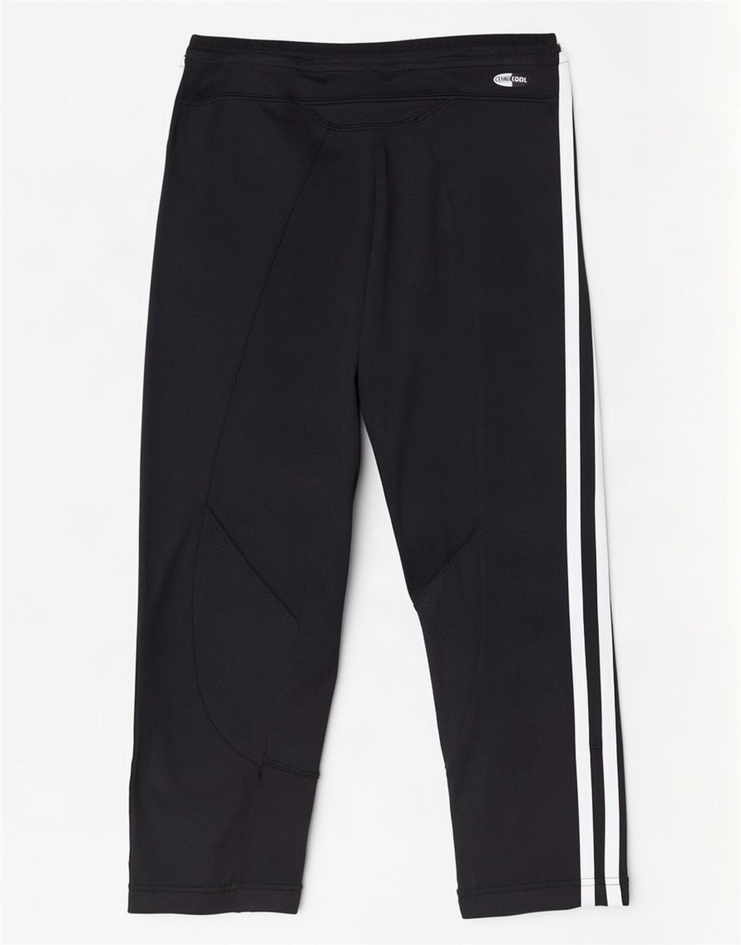 Женские леггинсы-капри Adidas Climacool UK 10, маленькие черные из полиамида