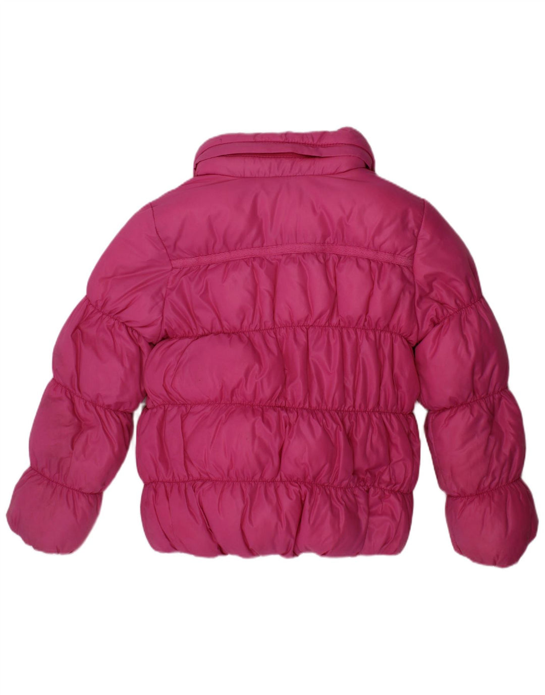 Двусторонняя стеганая куртка с капюшоном для девочек 4–5 лет Dkny, розовый полиэстер