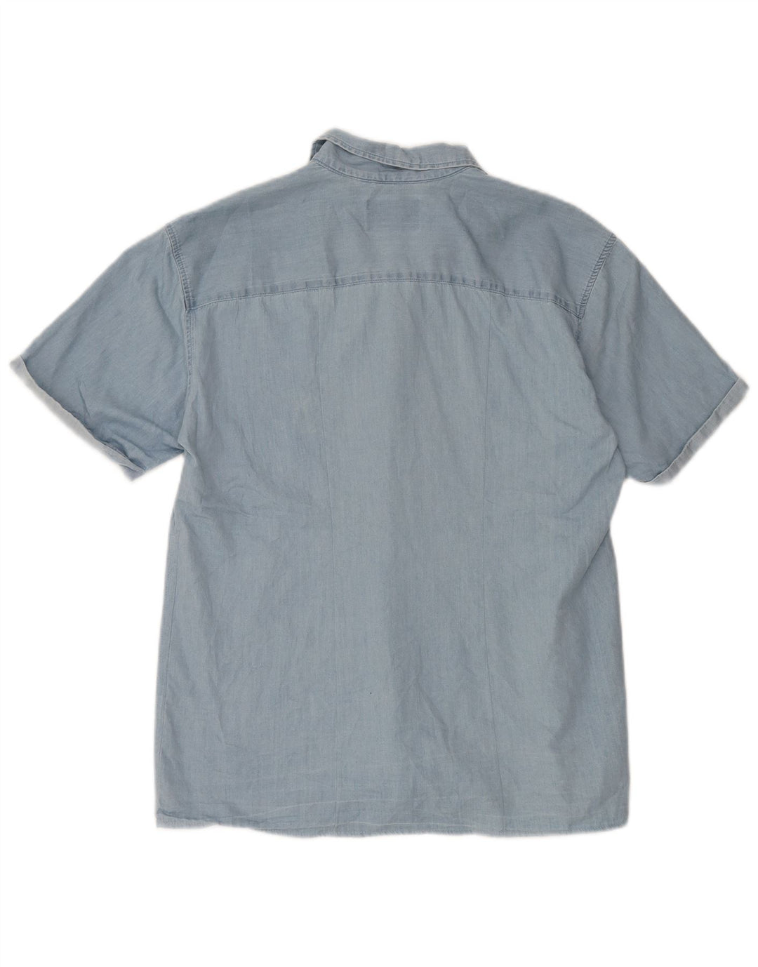 Рубашка мужская с коротким рукавом Jack & Jones XL синяя