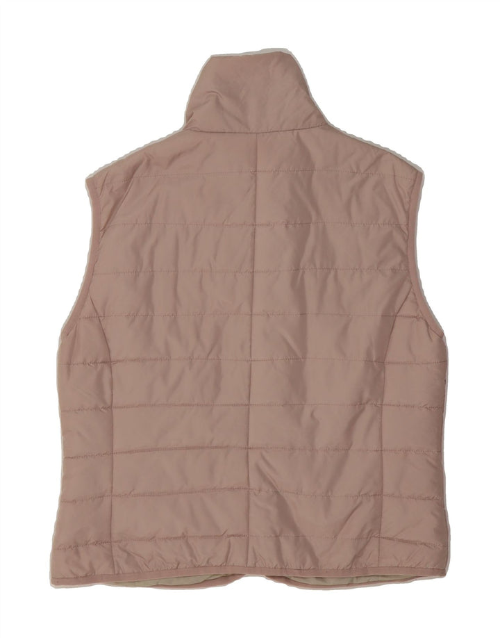 PENNY BLACK Womens Quilted Gilet UK 16 Large Pink Polyester Vintage Penny Black and Second-Hand Penny Black from Messina Hembry 
