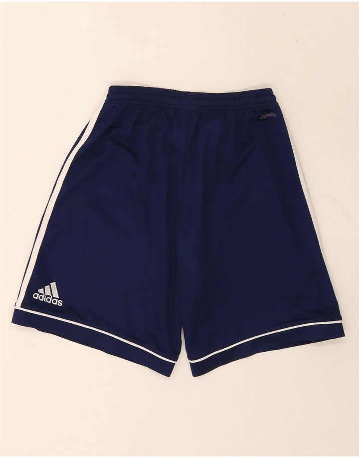 Мужские спортивные шорты Adidas Climalite, маленькие, темно-синие, полиэстер