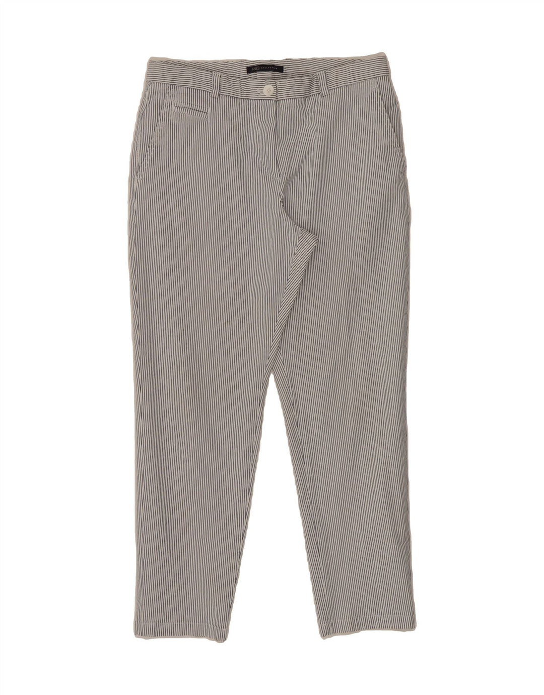 MARKS & SPENCER Womens Slim Chino Trousers UK 12 Medium W28 L26 White Vintage Marks & Spencer and Second-Hand Marks & Spencer from Messina Hembry 