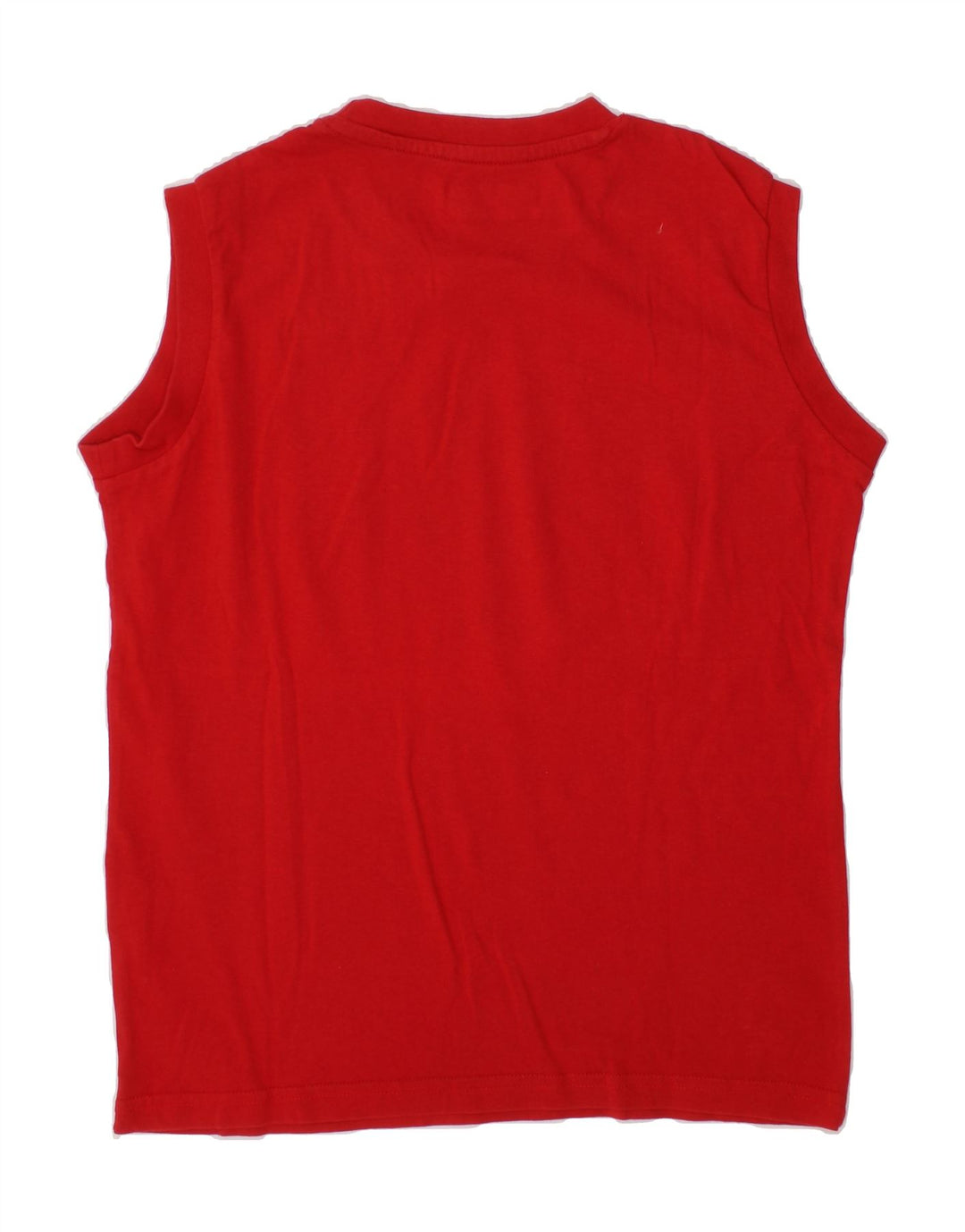 KAPPA Boys Vest Top 9-10 Years Red Cotton Vintage Kappa and Second-Hand Kappa from Messina Hembry 