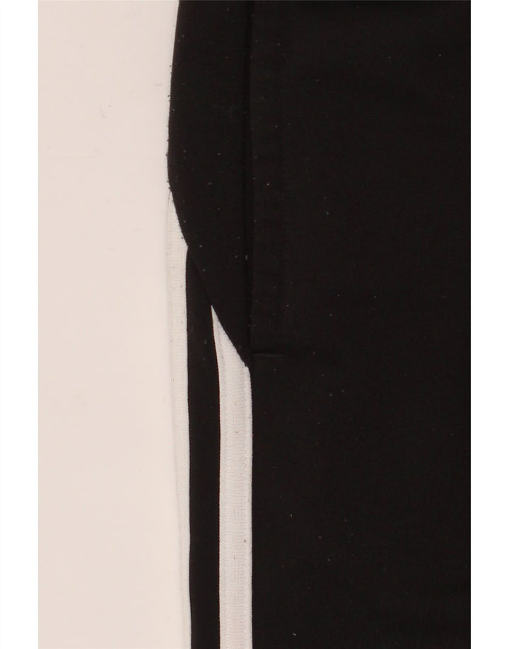 Мужские спортивные брюки Adidas, большие черные из полиэстера