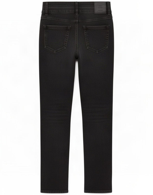 M&Co Женские узкие джинсы UK 10, маленькие W26 L27, черный хлопок