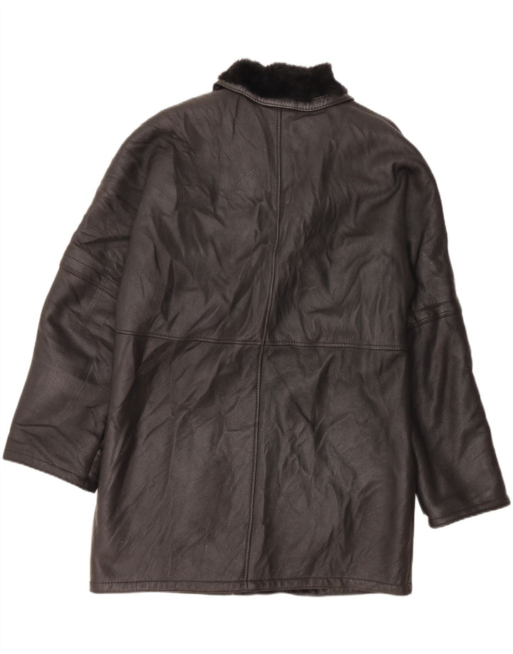 Мужское пальто из овчины VINTAGE IT 52 XL, черная овчина