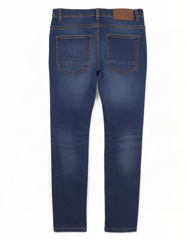 Мужские узкие джинсы Zara EU 42, большие W32 L29, синие, хлопок