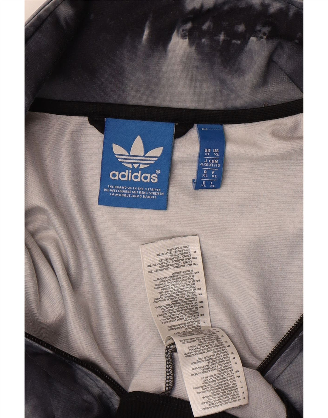 Мужской спортивный костюм Adidas Top Jacket XL Black Tie Dye