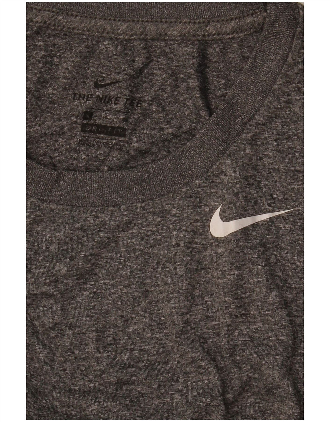 Мужская футболка Nike Dri Fit Top XL серая в крапинку