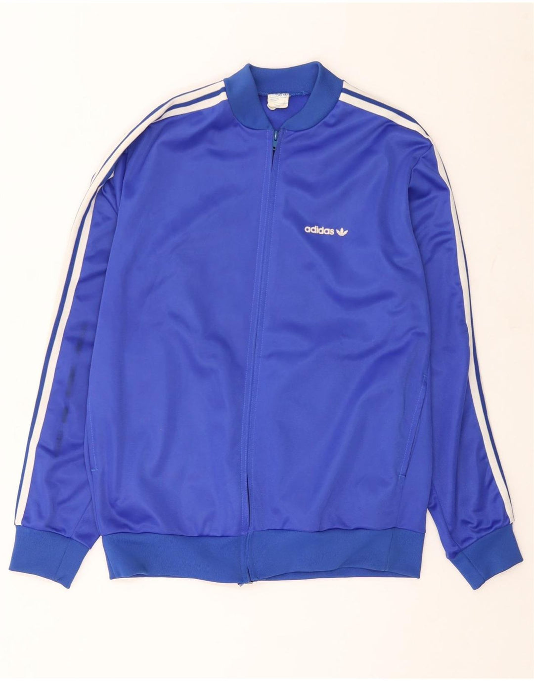 Мужская спортивная куртка Adidas, большая синяя полиэстер