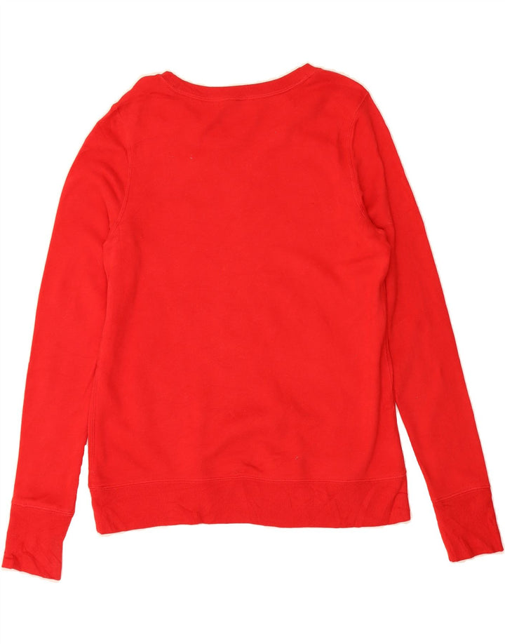 FILA Womens Sweatshirt Jumper UK 16 Large Red Polyester Vintage Fila and Second-Hand Fila from Messina Hembry 