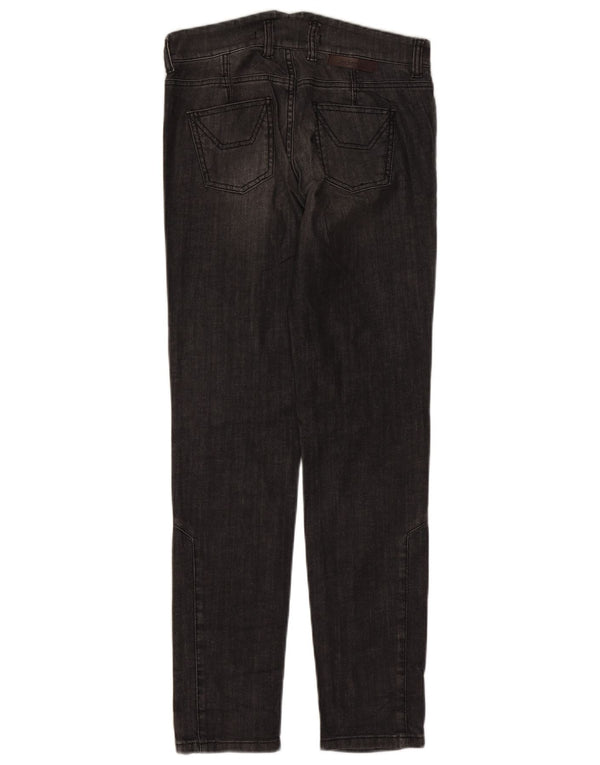 Женские узкие джинсы Jeckerson W27 L29, черный хлопок