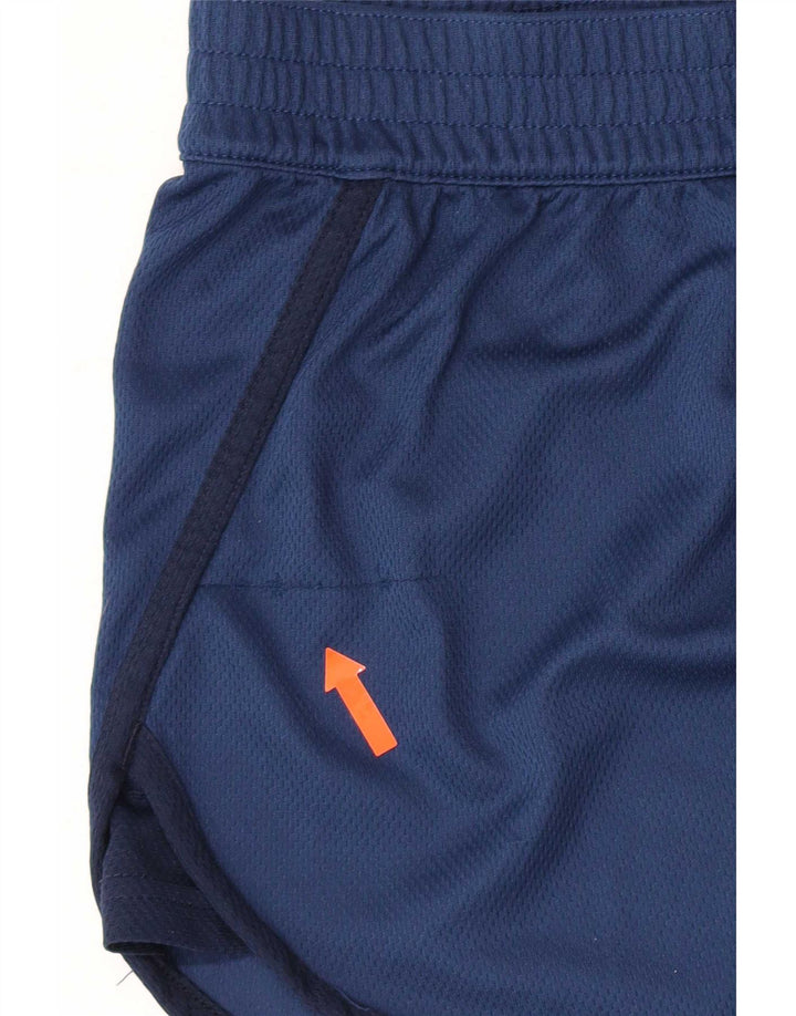 Женские спортивные шорты Adidas Climalite UK 12/14, средний темно-синий полиэстер