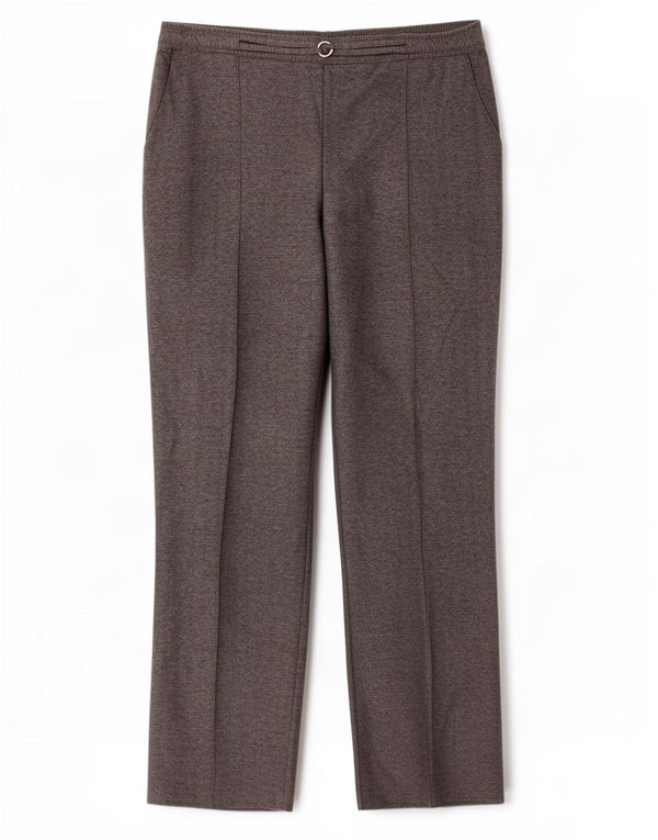 Женские брюки чинос Marks & Spencer UK 14, большие W34 L28, серые в крапинку