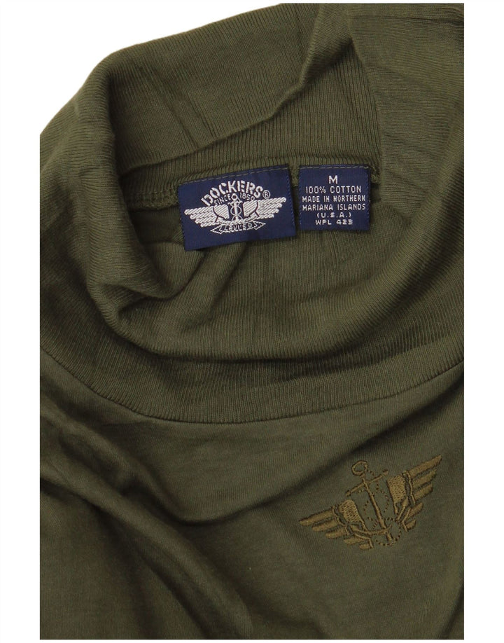 Женский топ Dockers с длинным рукавом UK 14, средний цвет хаки, хлопок