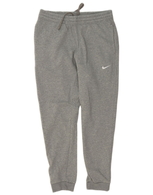 Мужские спортивные брюки Nike, джоггеры, большие серые, хлопковые