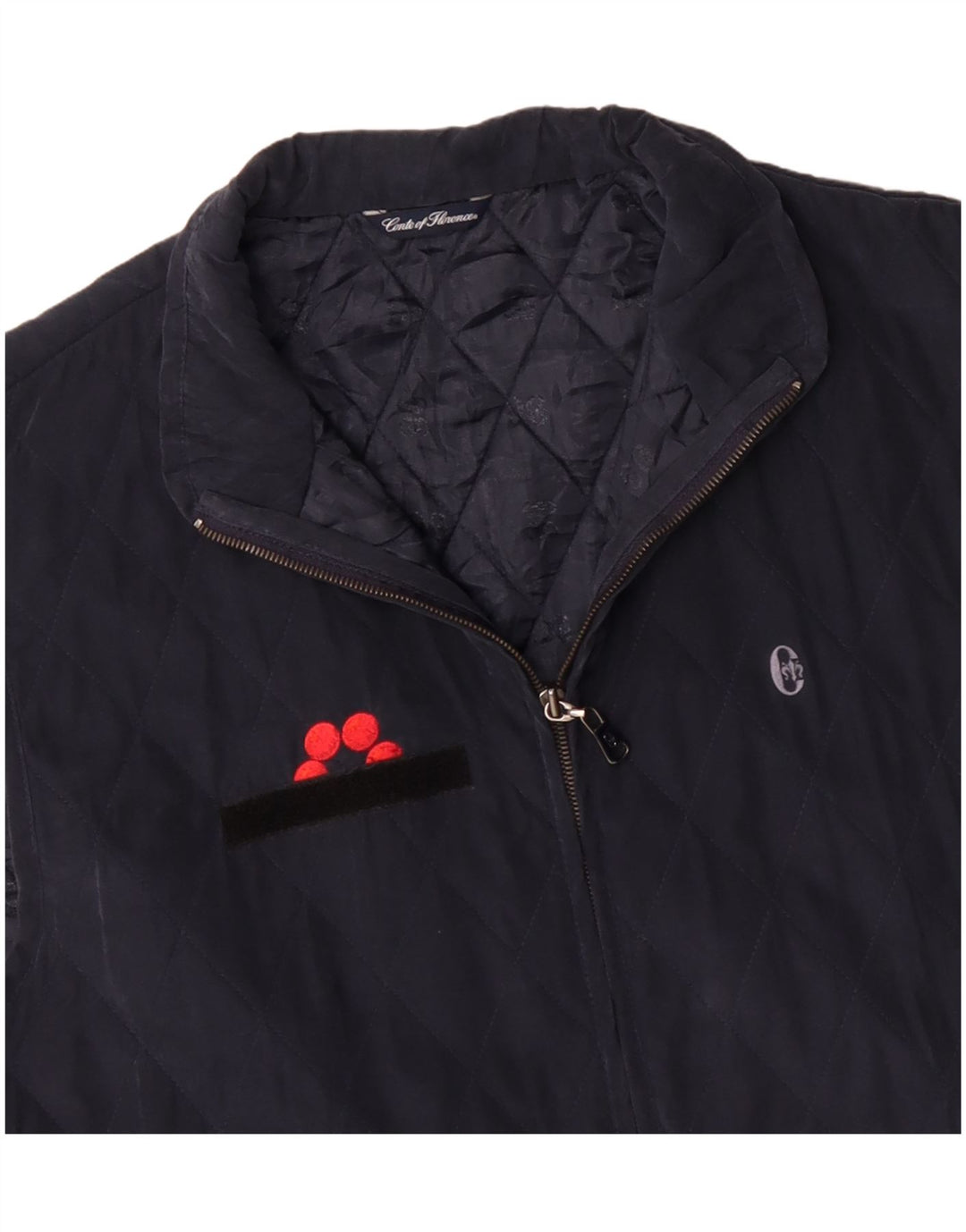 Мужской стеганый жилет CONTE OF FLORENCE UK 44 2XL темно-синий