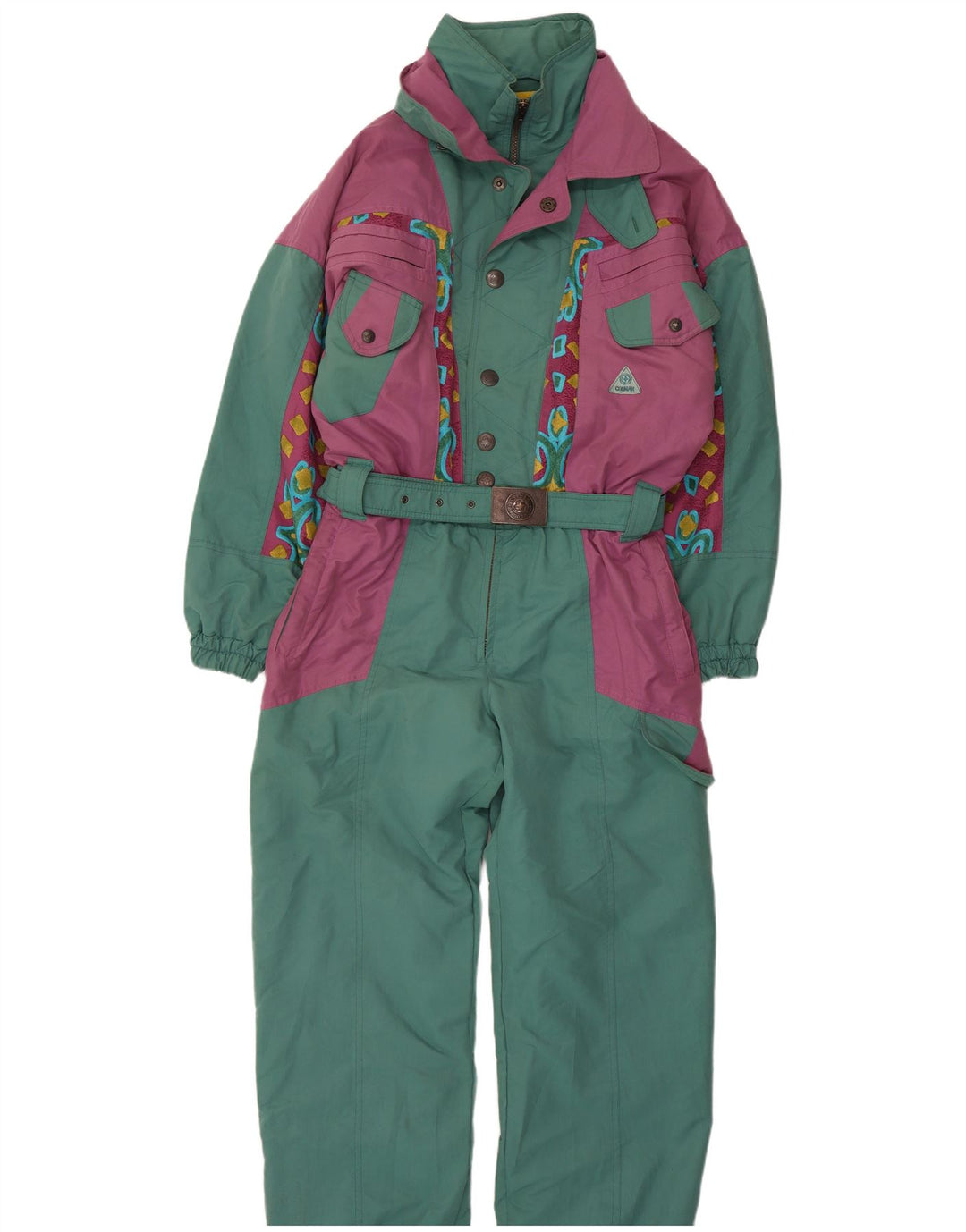 Мужской лыжный комбинезон Colmar IT 48 Medium Green Colorblock