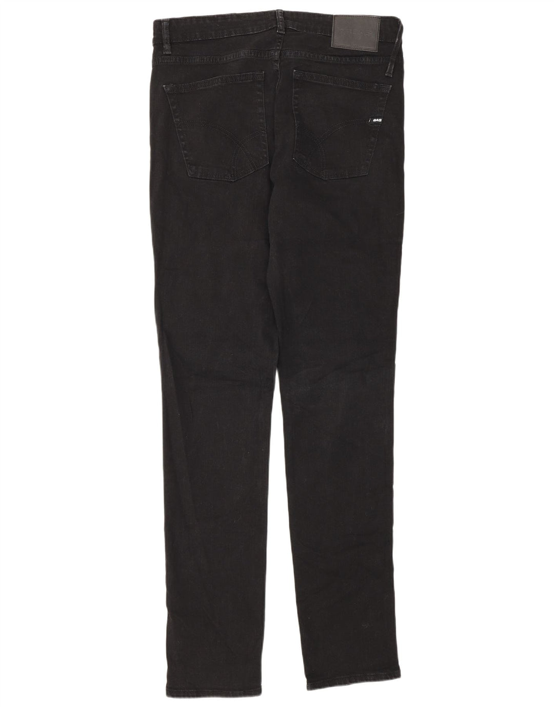 Мужские джинсы Gas Albert Slim W33 L34, черный хлопок