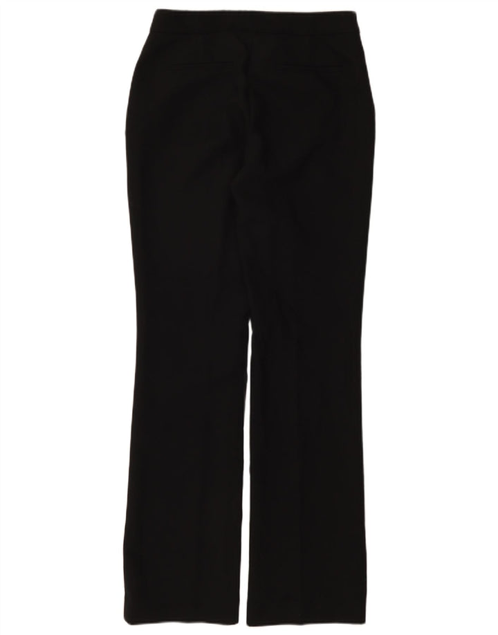 ZARA Женские брюки Bootcut, маленькие W26 L32, черные, полиэстер