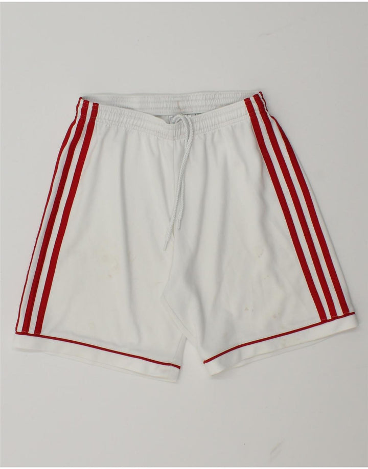 Мужские спортивные шорты Adidas Climalite XS, белый полиэстер