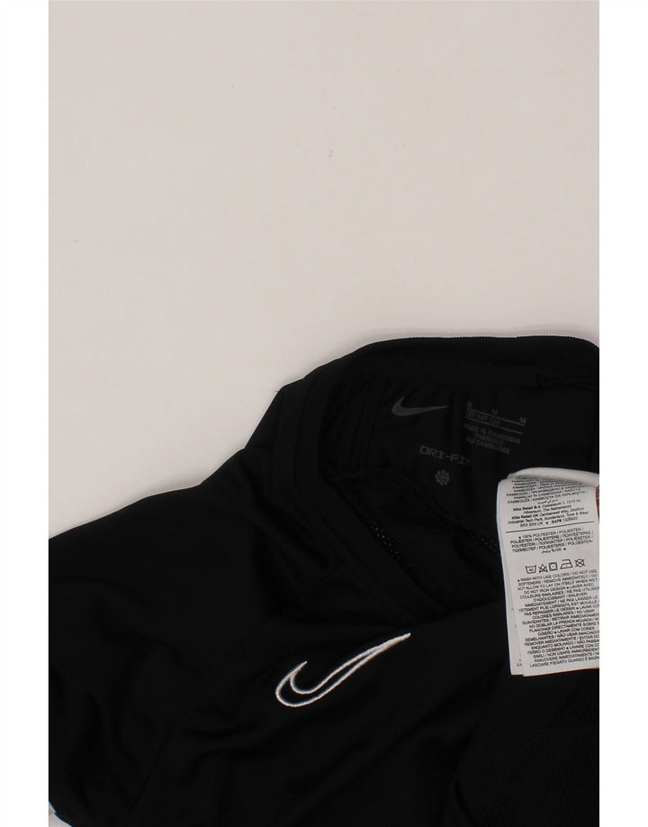 Футболка NIKE для мальчиков Dri Fit, топ, 10–11 лет, средний черный, цветной блок