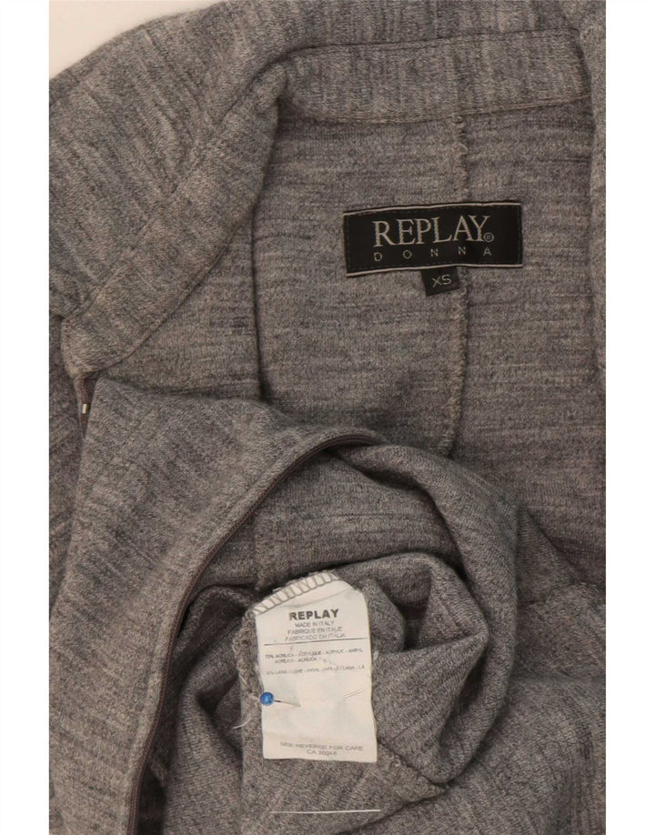 Женский комбинезон Replay UK 4 XS, серый акрил