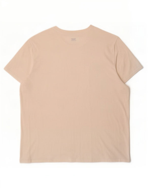 Мужская футболка стандартного кроя Lacoste, размер 9, 4XL, белый хлопок